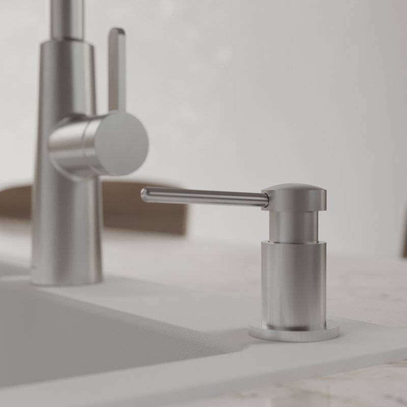 Distributeur de savon pour la cuisine Karran SD55, Acier Inoxydable