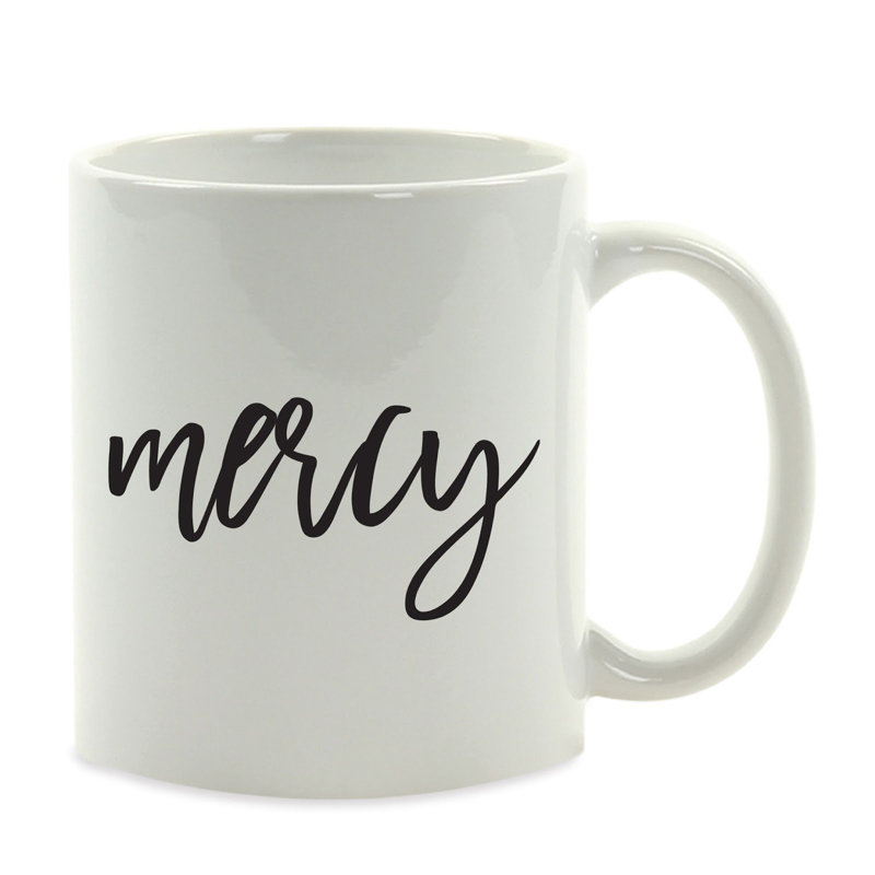 Grande tasse en céramique Albric Calligraphy