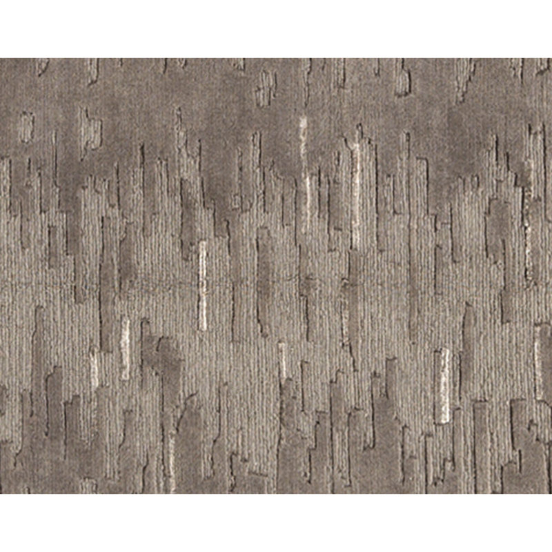 Hand Knotted Area Rug in Silver