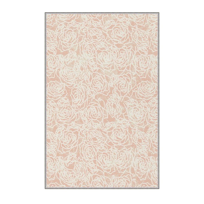 Premium Hall Carpet, 2.6 x 6.6 Feet, 100% Polyester, 0.3 in Pile Height | Antibacterial, Non-Slip Underside, Machine Washable | 3D Digital Print Design, Durable & Stylish for Entryways, Living Rooms & More