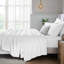 Ensemble de draps en coton égyptien de couleur unie à densité de tissage de 650 fils avec poches profondes-699434656-699434646