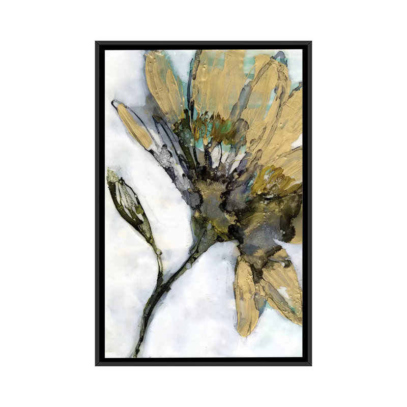 Reproduction d’art par Jennifer Goldberger-impression, H 26 po x l 18 po x 1,5 po, Toile avec cadre noir