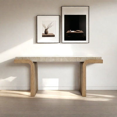 Retro Minimalist Practical Console Table