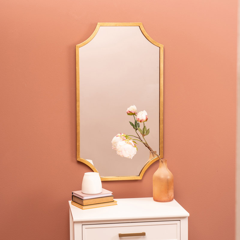 Lina Metal Mirror, Gold