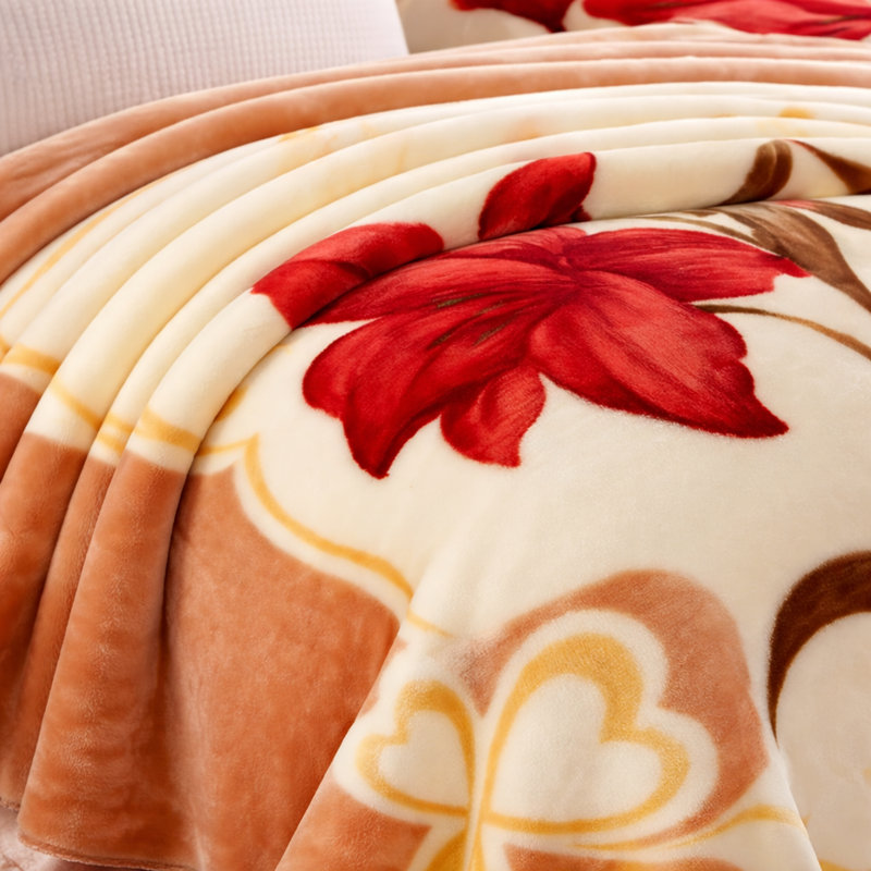 Couverture coréenne en peluche