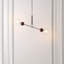 Luminaire suspendu extensible 2 lumières Biruk