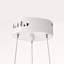 Mercer41 1-light White Lennie Pendant Light With Pink Feather Shade
