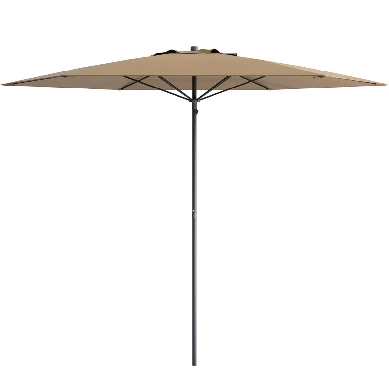 Parasol de plage 7,5 pi Brennen, Brun sableux