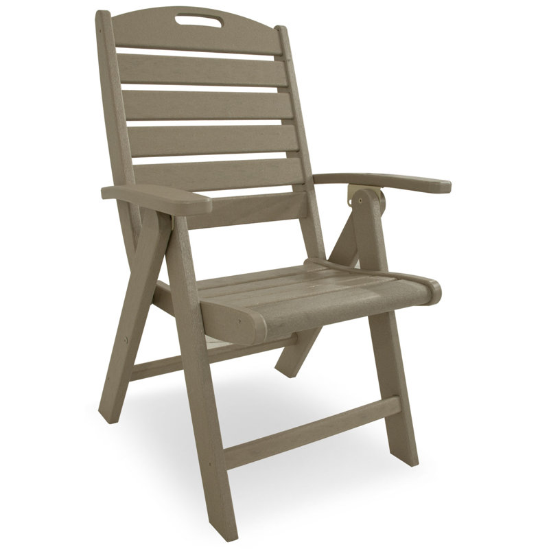 Fauteuil à dossier haut Trex Yacht Club, Beige