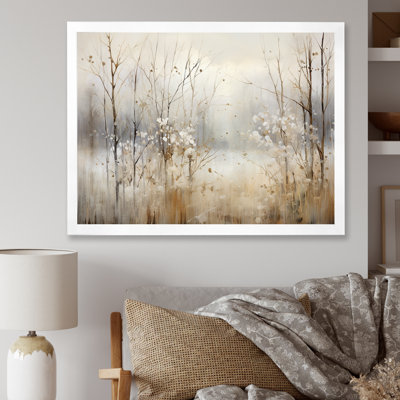 Winter Meadow View Calmness II - Meadow Wall Art