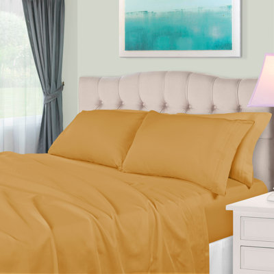 Egyptian Cotton Deep Pocket Solid 650 Thread Count Sheet Set