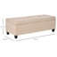 Manda Polyester Upholstered Storage Bench