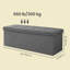 110x38x38cm Linen Upholstered Storage Bench-121935964