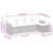 Vidaxl Garden Sofa Set Black, Cream White