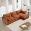 Canapé modulaire en chenille spacieux et confortable