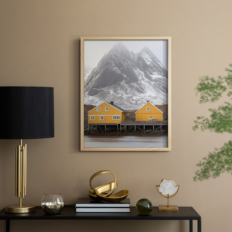 NAUTICAL Series CLX III, reproduction encadrée - bois massif, H 11 po x l 9 po