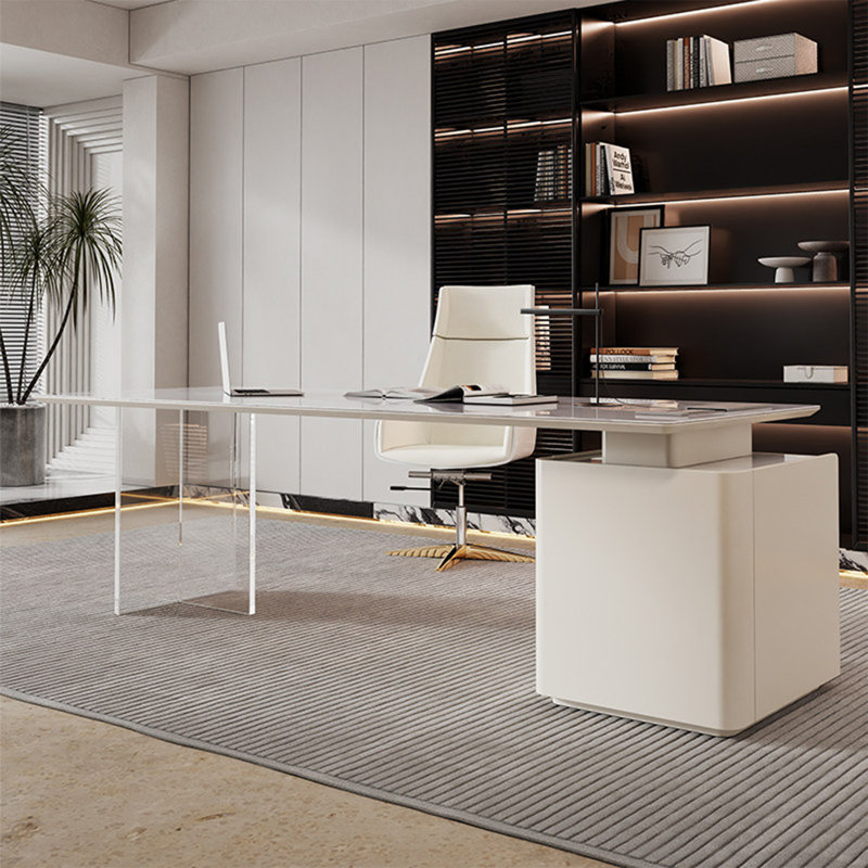 Bureau simple et luxueux 78,74 po, 29.53" H x 78.74" W x 27.56" D