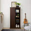 Grande armoire de rangement avec porte de grange, rangement en bois rustique pour ferme, garde-manger et porte de grange