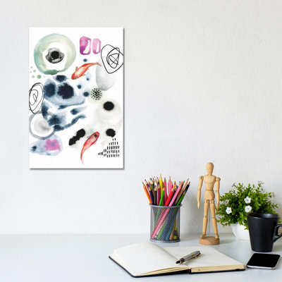 Koi I 1 Piece Wrapped Canvas Wall Art