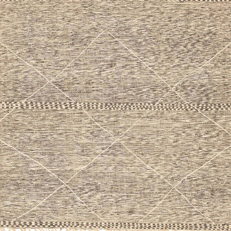 Abstract Indoor Rug, Square 5'