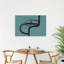 Fluid Abstract Knot Abstract Modern Wall Art Print 1 Piece Wrapped Canvas Wall Art-494950378