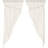 Layden 100% Cotton Semi Sheer Curtain Pair