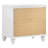 Barzini 2-Drawer Nightstand White