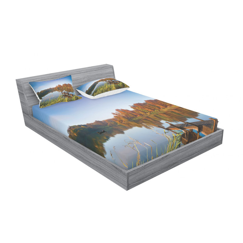 Microfiber Sheet Set, Full Sheet Set with 2 Pillowcases