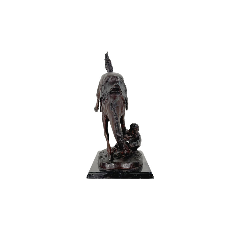 Horse Metal Garden Statue