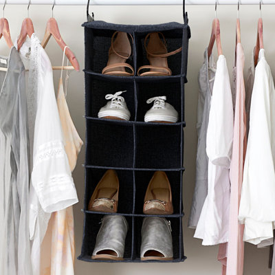 Meldoh 10 Pair Hanging Shoe Organizer