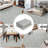 9'x12' Soft Plaid Washable Area Rug, Ultra-Thin Modern Stain Resistant Carpet for Home Office, Light Grey-227077057-227077060
