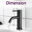 Modern Bathroom Vanity Sink Single Hole Faucet-115721232