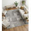 Tapis rectangulaire gris / noir / ivoire Zahi-89060852
