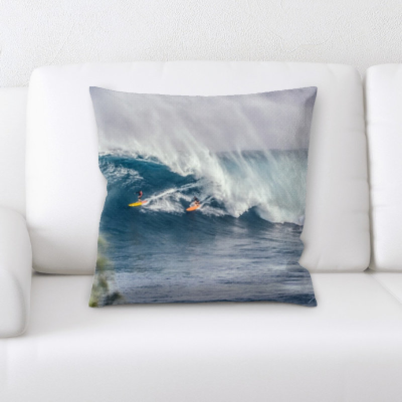 Coussin décoratif "the great sea" Cyr