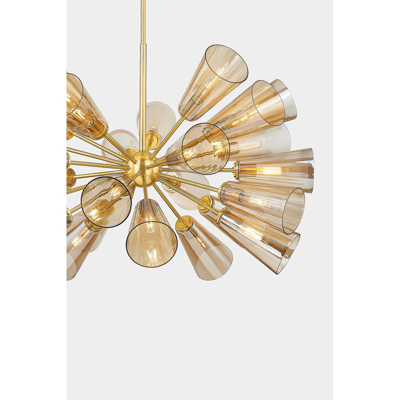 Lustre 25 lumières HARTWOOD