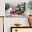 Arbre de Noël, art mural sur toile-58905868