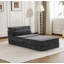 Monoplace et 1 repose-pieds (gris clair)