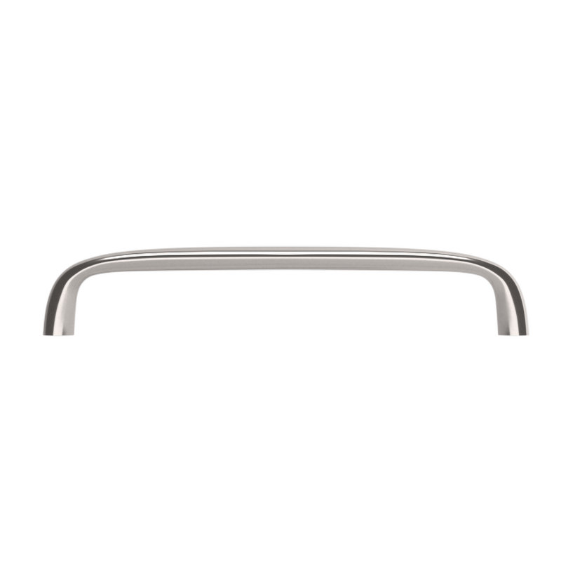 4401 Oval Pull, 6" CTC, Polished Nickel