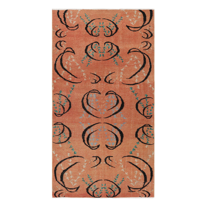One-of-a-Kind 3'8”x6'11” Hand Knotted Area Rug
