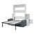 Blanc / Gris est en rupture de stock