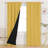 Deconovo 100 Percent Blackout with Liner Rod Pocket Curtain Panel Pair-75196922-75196901