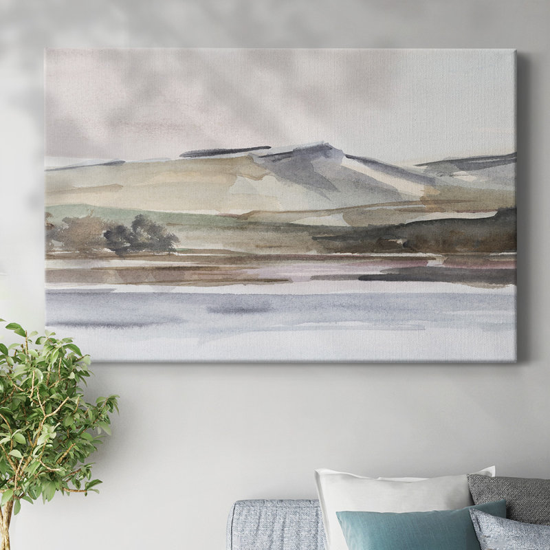 Vallée d'automne, toile tendue I-Gallery, H 12 po x l 18 po