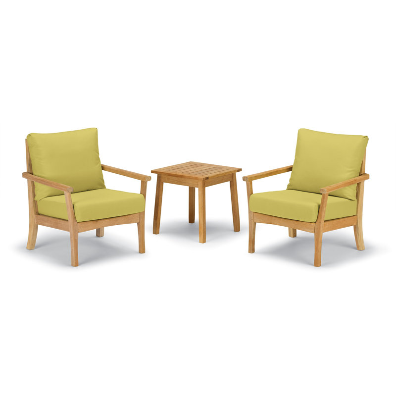 Mera Outdoor - Piece Conversation Set, Peridot