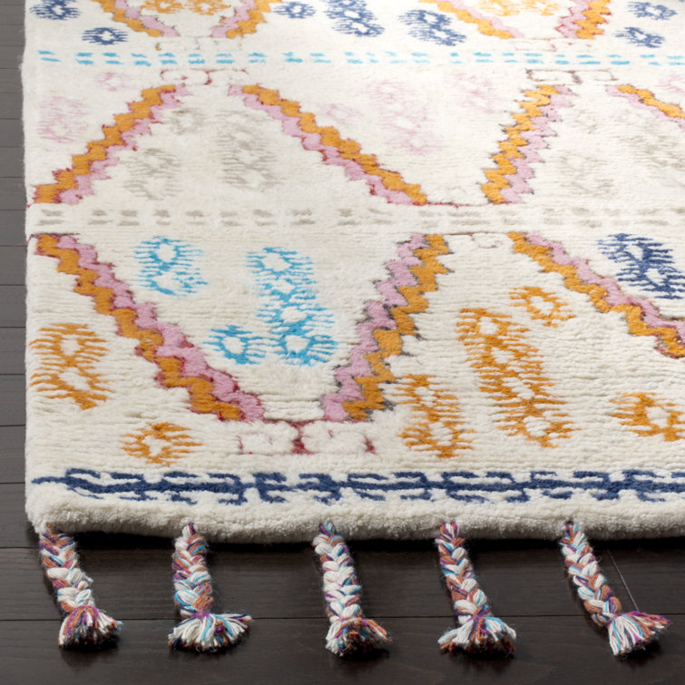 Antwi Hand Tufted Performance Geometric Rug