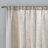 Linen Blend Light Filtering Curtain Panel Pair(2 Pcs Window Panels)-681849329