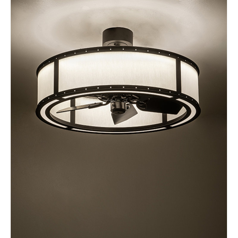 Saear 30'' Ceiling Fan with LED Lights