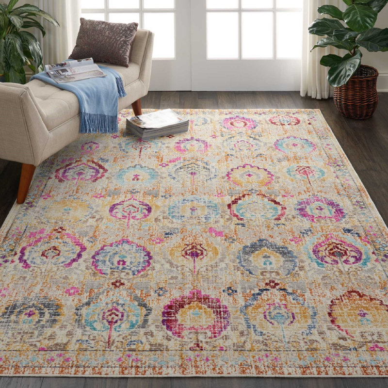 Lowndes Oriental Indoor Rug, Rectangle 5'3" x 7'10"