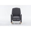 Chaise berçante ergonomique avec dossier et repose-pieds réglables-1031387056
