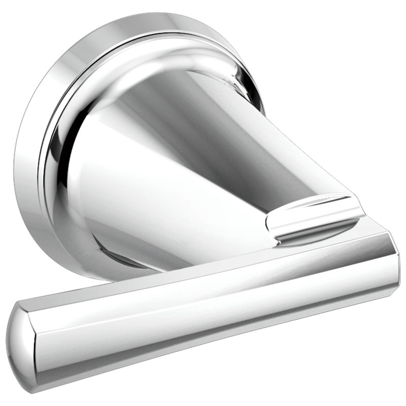 Levoir® Two-Handle Wall Mount Lavatory Faucet - Less Handles, Polished Chrome, Lever