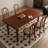 Brown Rectangular Solid Dining Table For Dining Room/Kitchen-1012326506